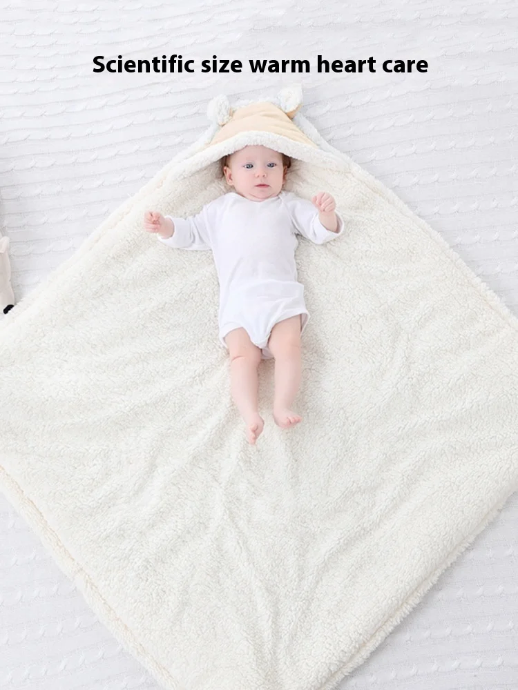 Newborn Baby Blanket cotton thickened multifunctional baby sleeping Swaddle Blanket Cotton Soft Infant Sleep Sack