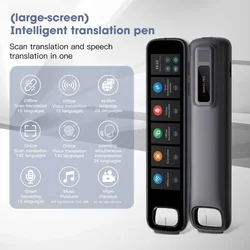 142Languages Vietnam Hebrew Thai Polish Read Scan Pen Offline Voice Translation 3.76 Inch Dictionary Point Online AI Translator