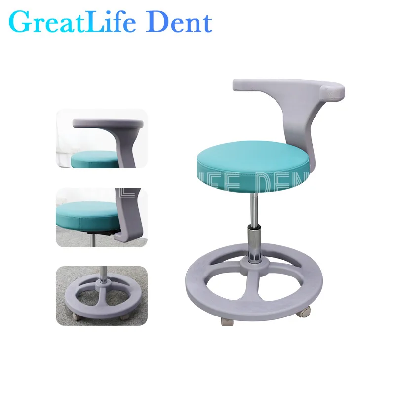 GreatLife Dent JKS-018 Doctors Dentist Chair Modern Dental Clinic Spa Massage Dental Chair Unit Price Comfortable Swivel Rolling