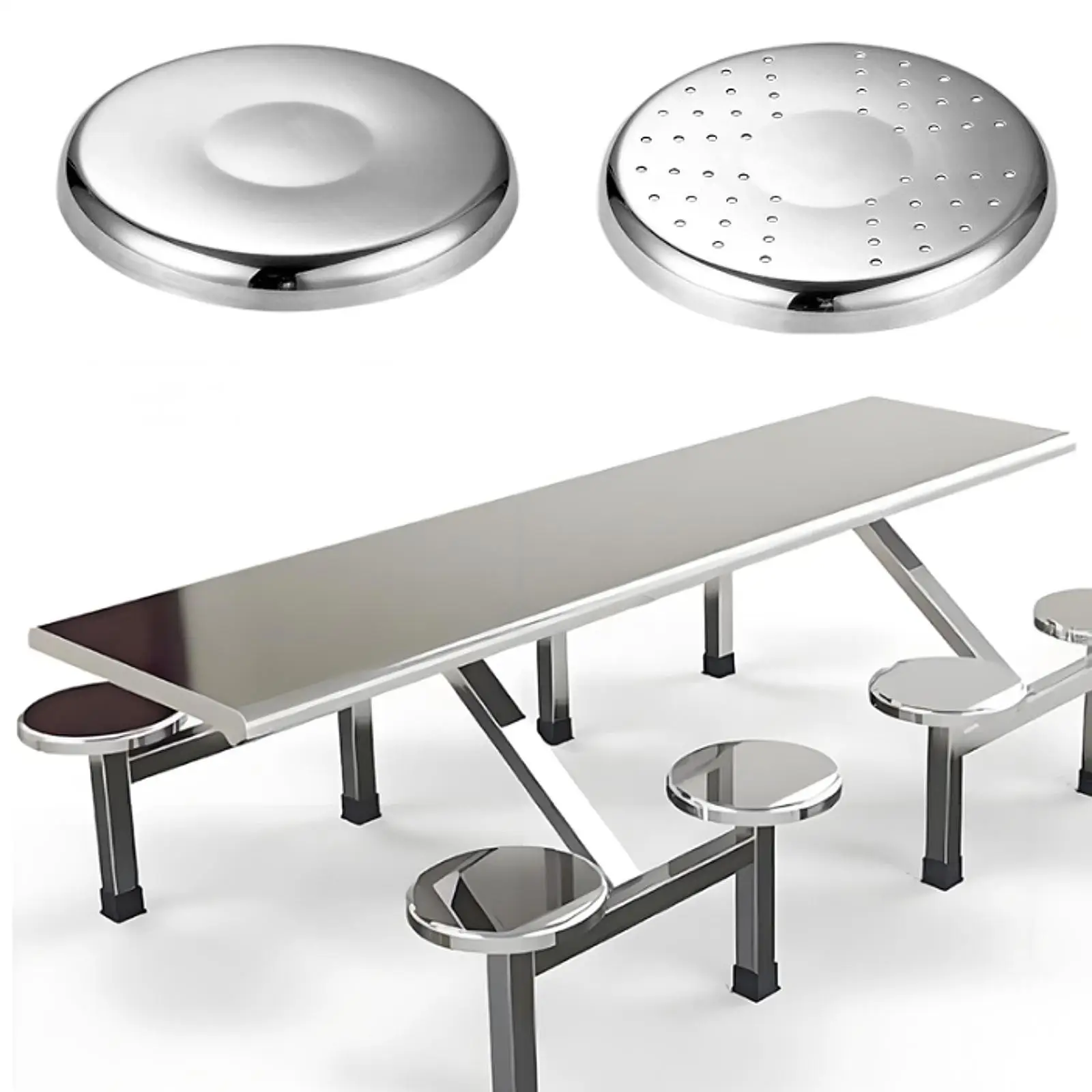 バースツールシート交換用回転チェアパッド、取り付け簡単、快適な多用途ラウンドシートトップ、学校、大学、寝室用