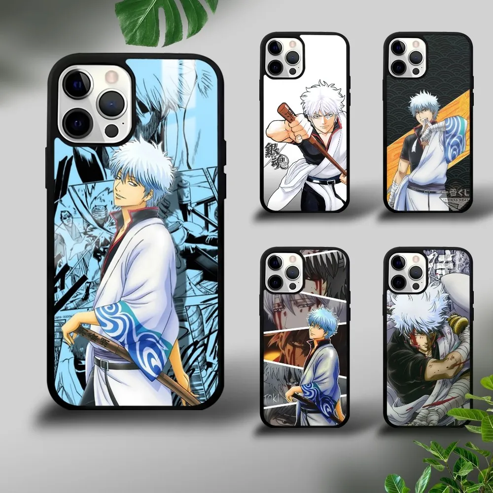 

Anime G-Gintama Phone Case For iPhone 16 15 14 13 12 11 Pro Xs Max Mini Plus Celulares Hard Funda