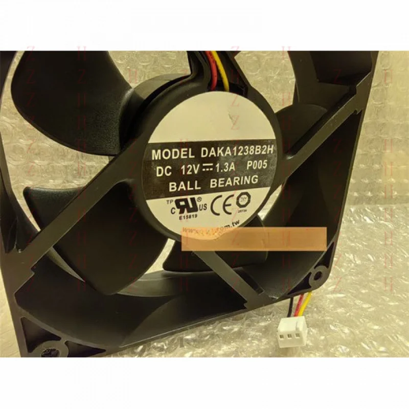 XXZ  for   1PC AVC DAKA1238B2H 3-line 1.3A 12CM DC12V 120*38MM Industrial Cooling Fan