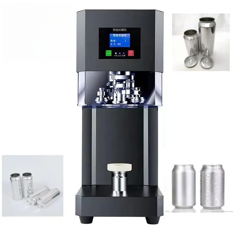 

JUYOU Newest Soda Can Sealing Machine Automatic Tin Can Sealer With Cup Holder For Bubble Tea Saop Business Easy To Use
