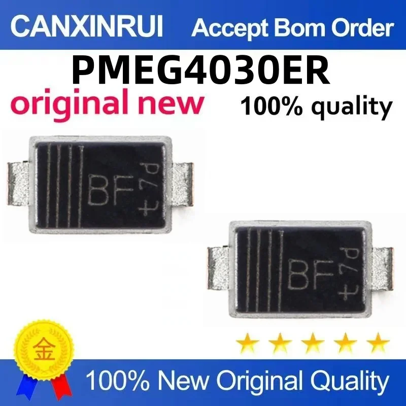 (5-100 pieces) Brand new original PMEG4030ER silk screen BF Schottky single diode and rectifier IC SOD-123