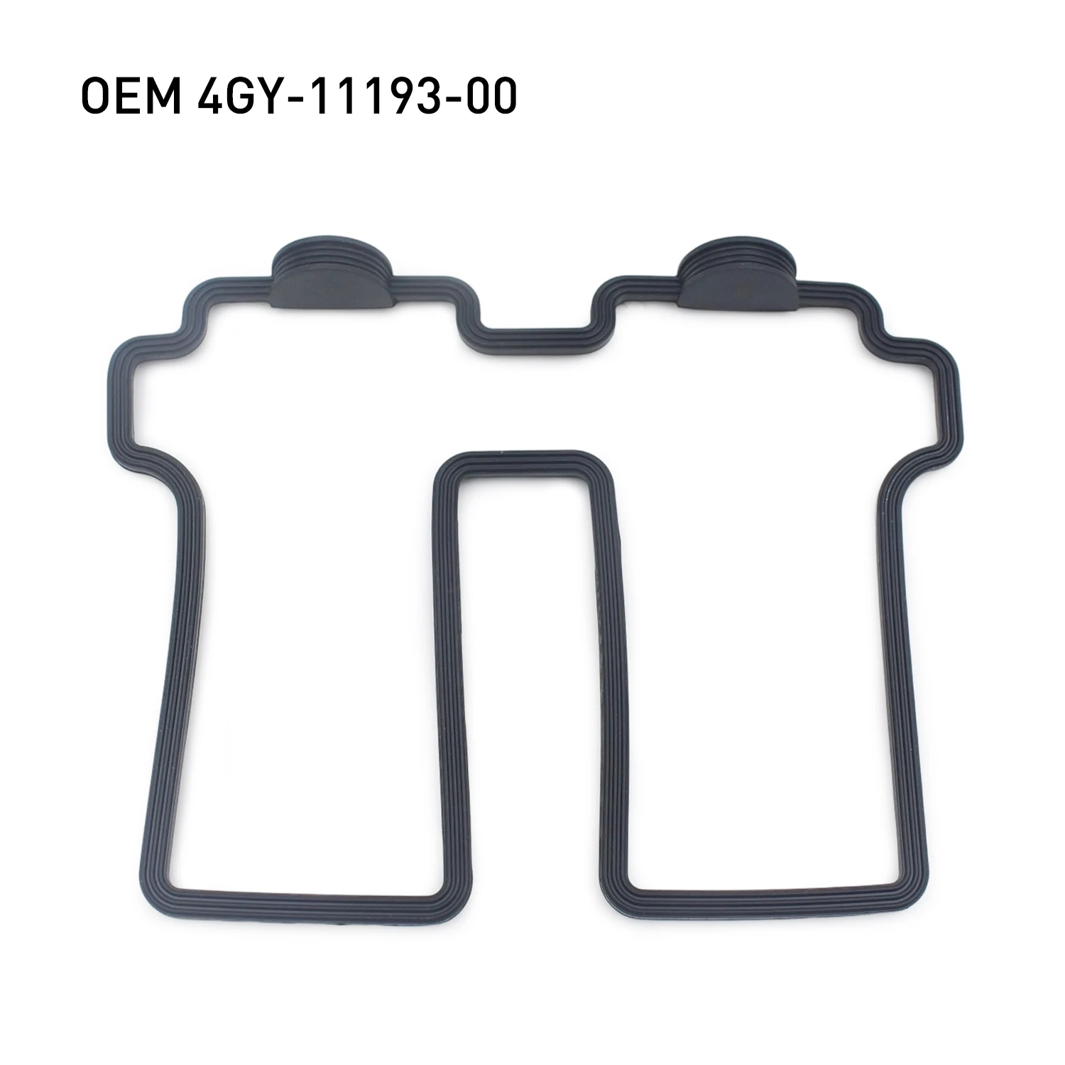 Motorrad-Motorzylinderkopfdeckel-Dichtung aus schwarzem Gummi, Ersatz für Yamaha TTR250 1993-2011 4GY-11193-00 TTR250 93-11 – Detail 2