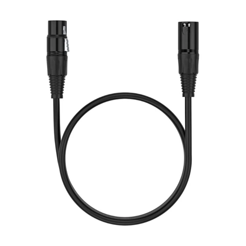 Shielding Auditory Cable 3Pin Male to Female Double layer Shielding Professional 83CF
