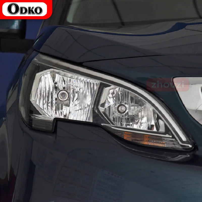 

2 шт. для Peugeot 5008 2018 2019 2020, оттенок автомобильных фар, черная защитная пленка, защитная прозрачная наклейка из ТПУ, аксессуары