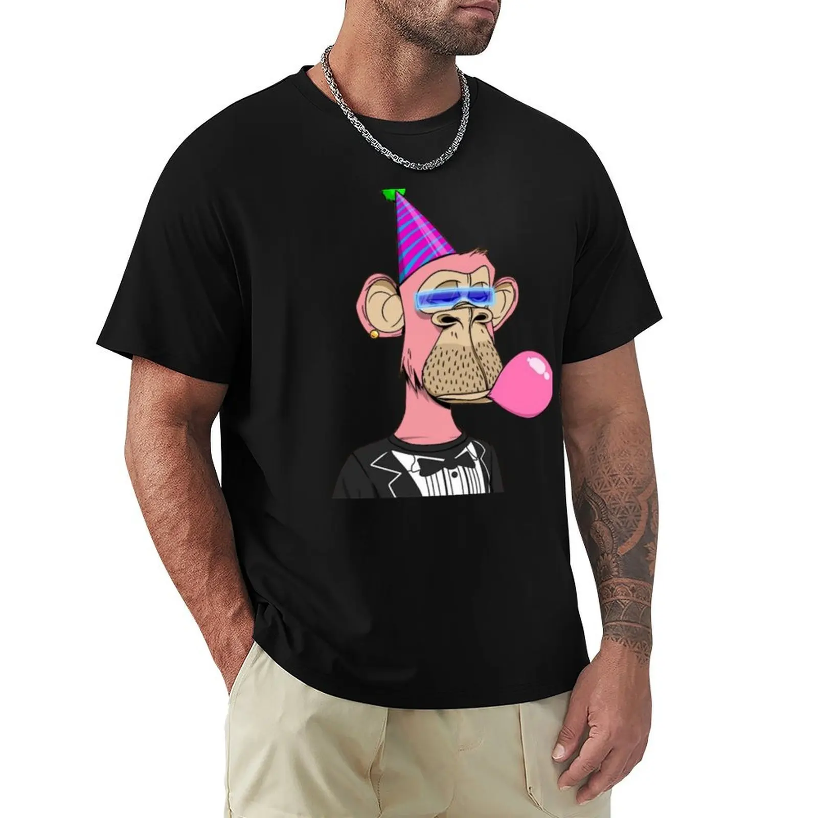 

monkey nft T-Shirt street wear luxury t-shirt outfits for men