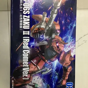 Gaogao-rotes Komet Siehe Assembly-Modell-Kit, Actionfiguren, Roboterplastikspielzeug, Geschenke für Kinder, HG 1/144, 024, Zaku MS-06S 10 Hauptverkäufe Gaoda - №7