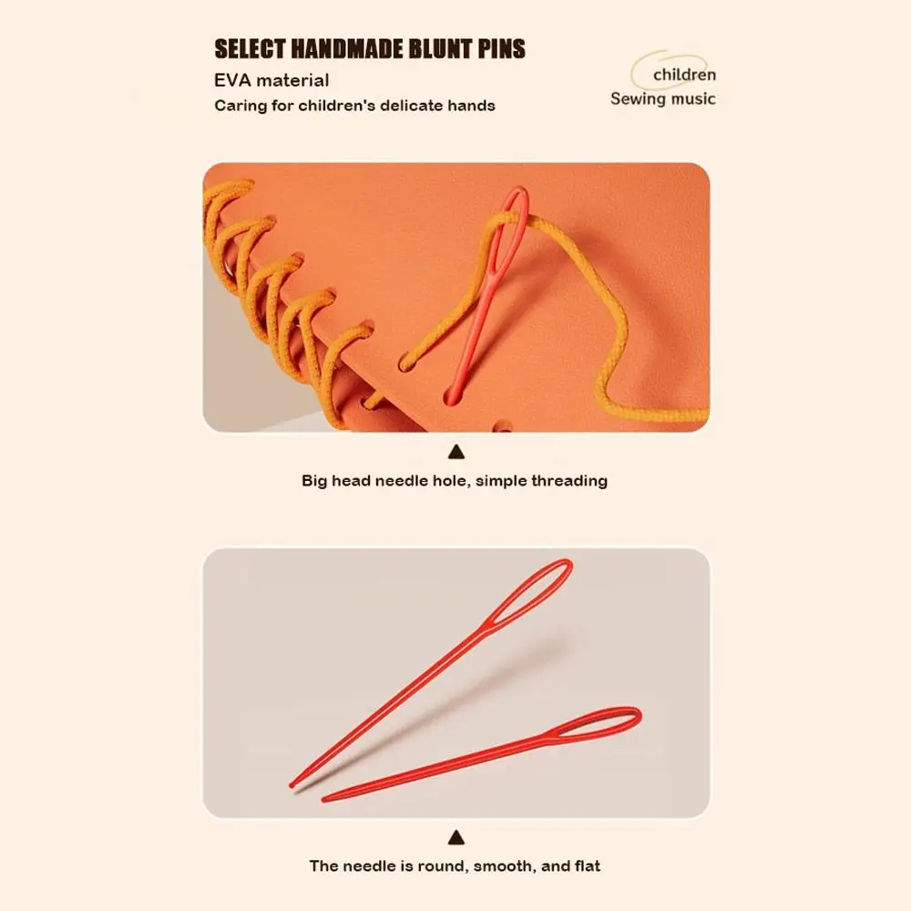 Kikker Wortel Hangers Kinder Naaispeelgoed DIY Materiaalpakket Educatief speelgoed Verbeter de concentratie Creatieve poppen maken