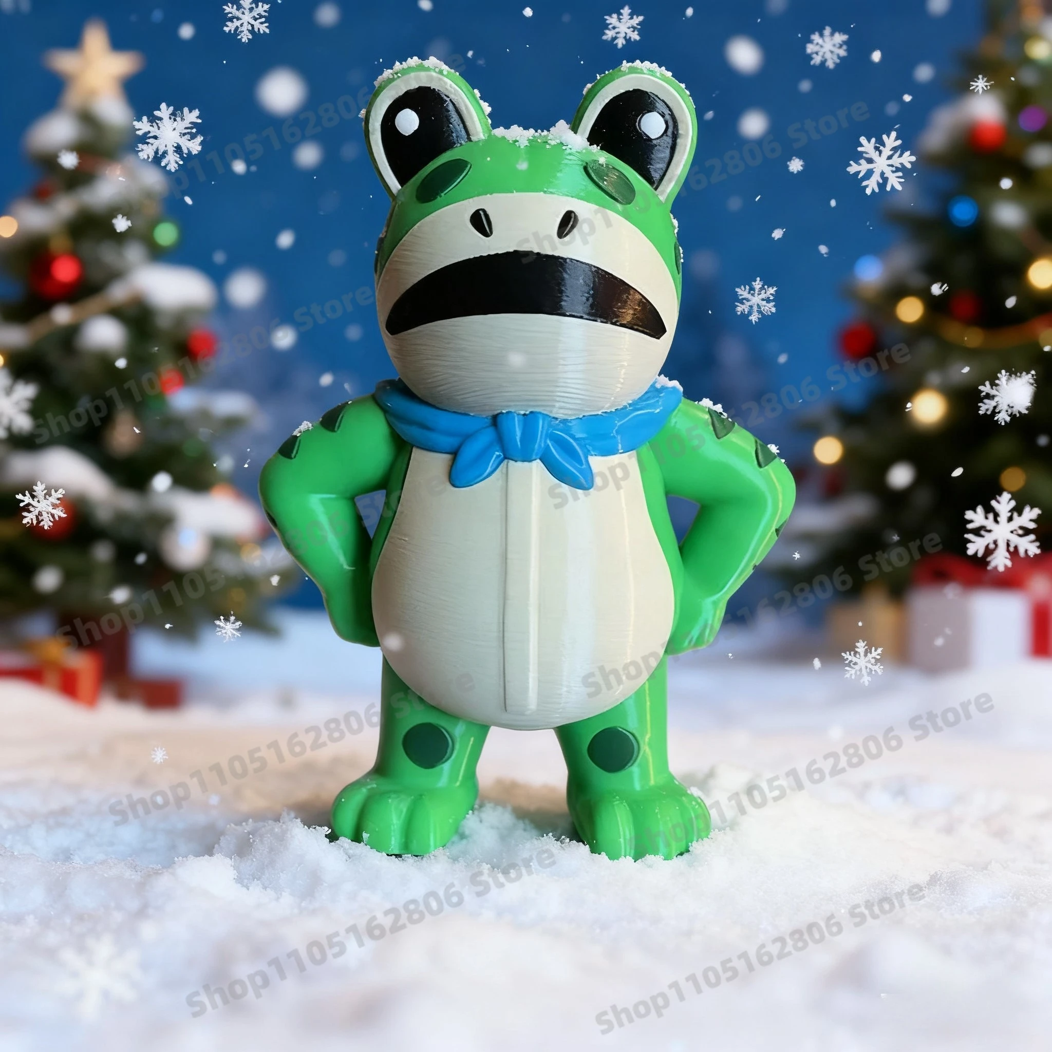 

2025 New No Kings Protests Against Frog 3D Printed Toy Desktop Ornament Against Frog Models For Christmas Gift