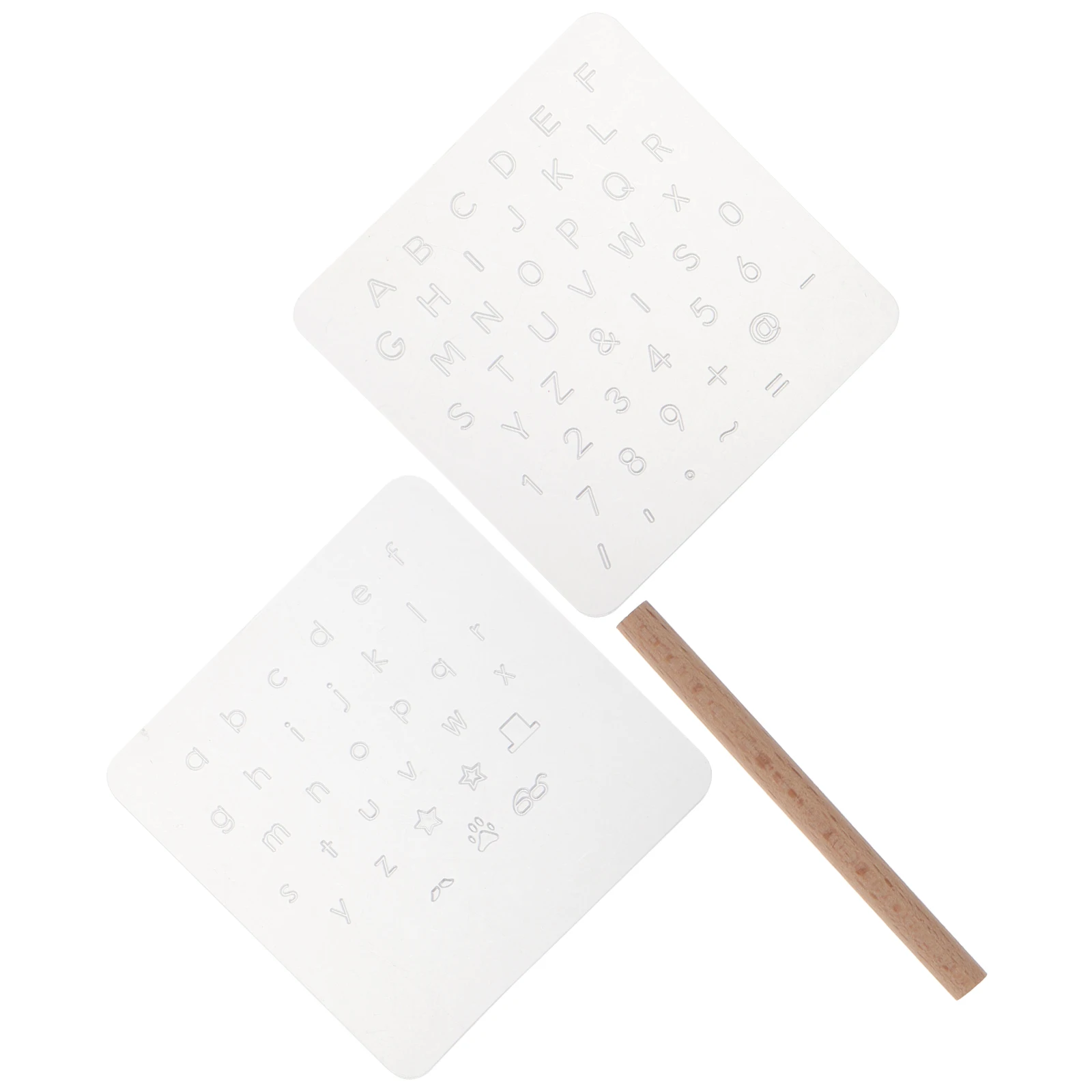 

1 set Retro Number Set Number Letters Stamp Craft Stamping Tool Kit Engraving Stencils Portable Learning