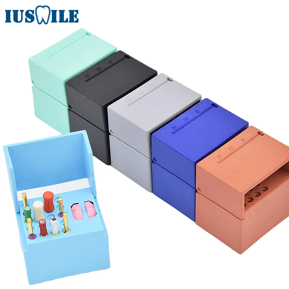 High Quality Endo Box With Memory Of 50 Times Sterilization Box Dental Endo Files Box Autoclavable At 135 ℃