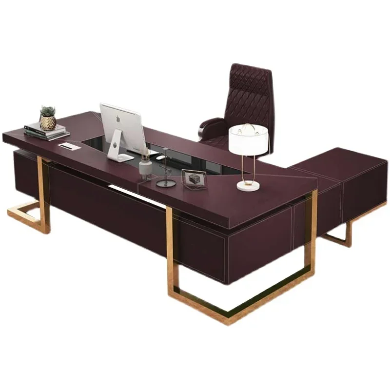 Aesthetic Office Desk Conference Executive Desk Workstation Bedside Office Desk Computer Executive Tavolino Hotel Furniture