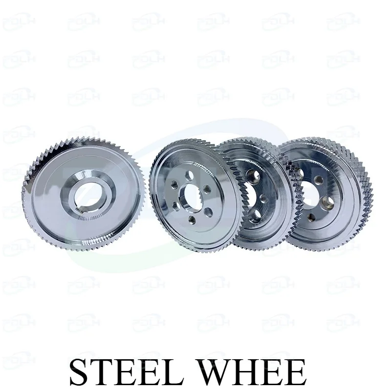 1PC High Quality Steel Wheel for Four Sides Moulder Planner Woodworking Machinery Parts 140x35mm Series
