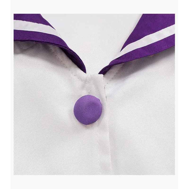 جديد أنيمي Undying الحب سانكا ري سانكاريا تأثيري حلي JK موحدة الأرجواني تنورة امرأة فتاة الحرم الجامعي بحار البدلة dl;1