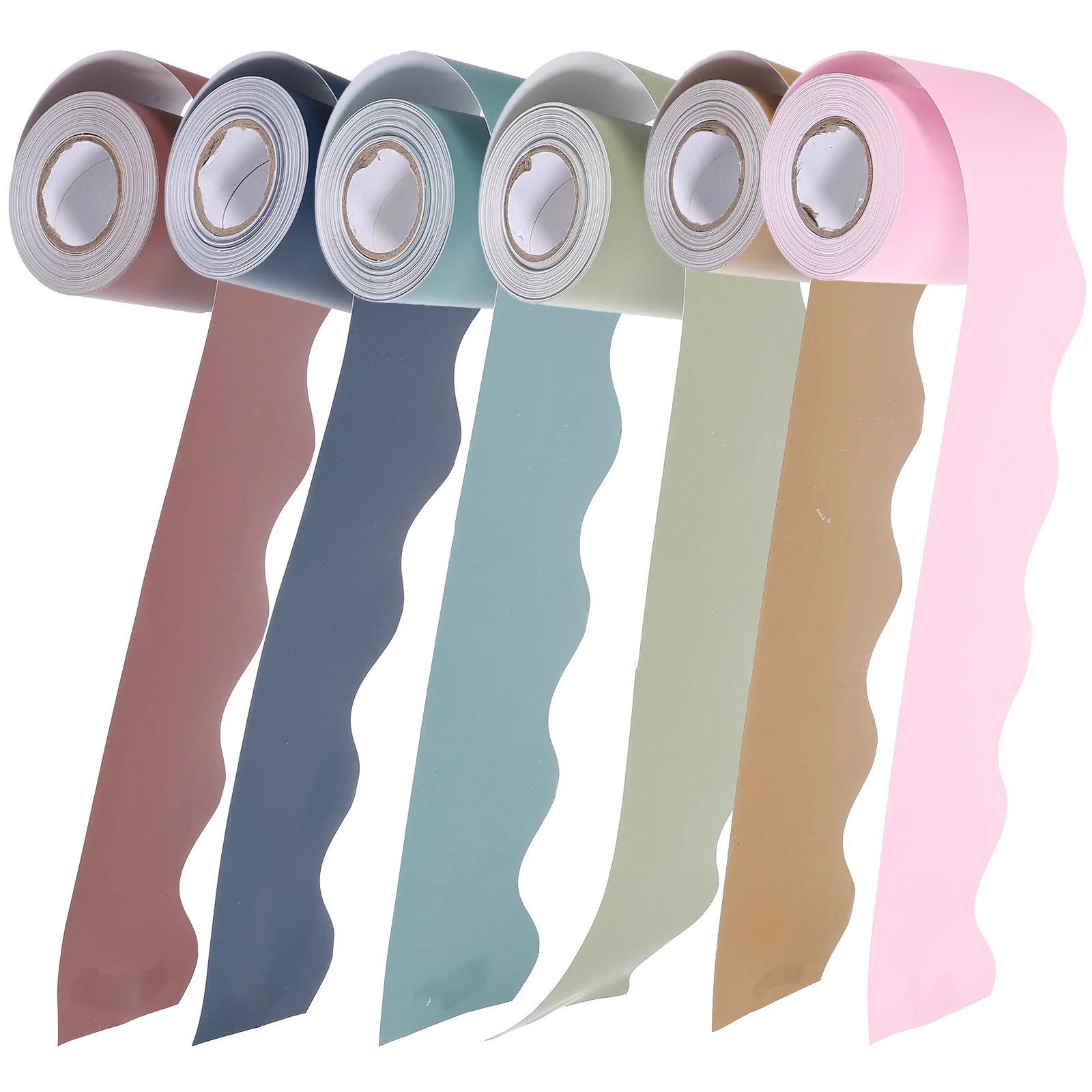 6 لفات 10 متر لوحة الإعلانات الحدود البوهيمي اللون السبورة الديكورات الفصول الدراسية مكتب جدار ديكور مقاومة للاهتراء الحدود