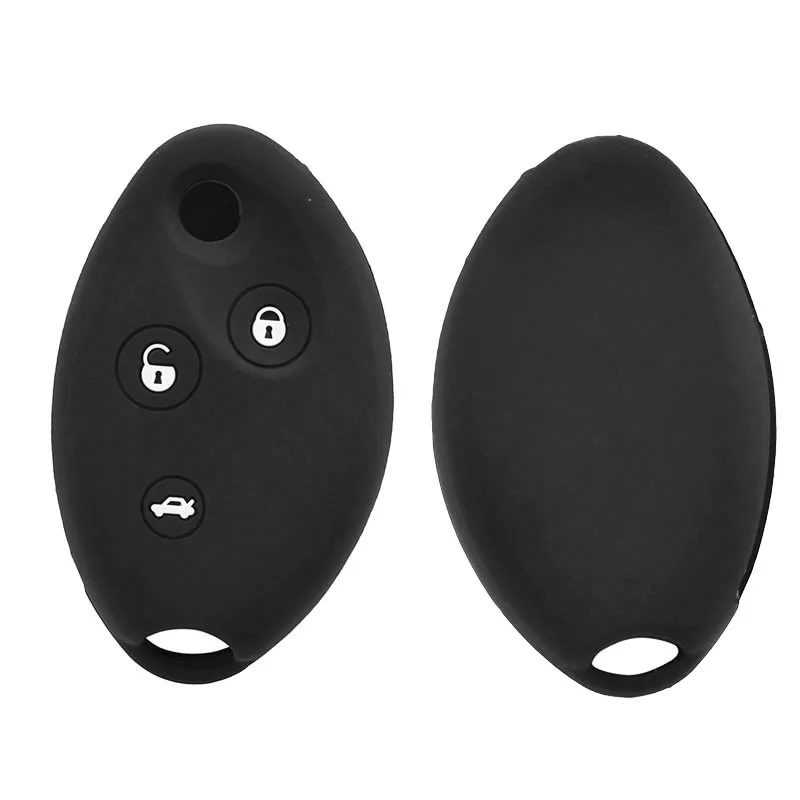 3 Button Silicone Car Remote Key Fob Shell Cover Case For Citroen C5 C8 Picasso Xsara Berlingo Skin Holder Protector