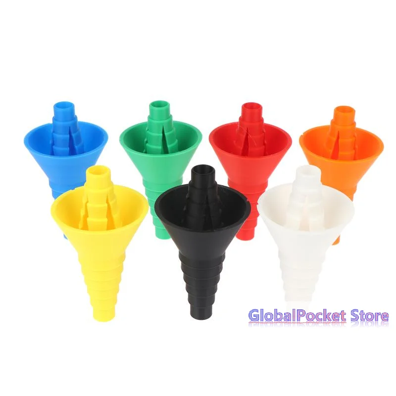 1/2Pcs Universal Filling Funnel Apparatus Portable Liquid Transfer Funnel For Bulk Bottles & Cans No Waste-Bottle Emptying Kit