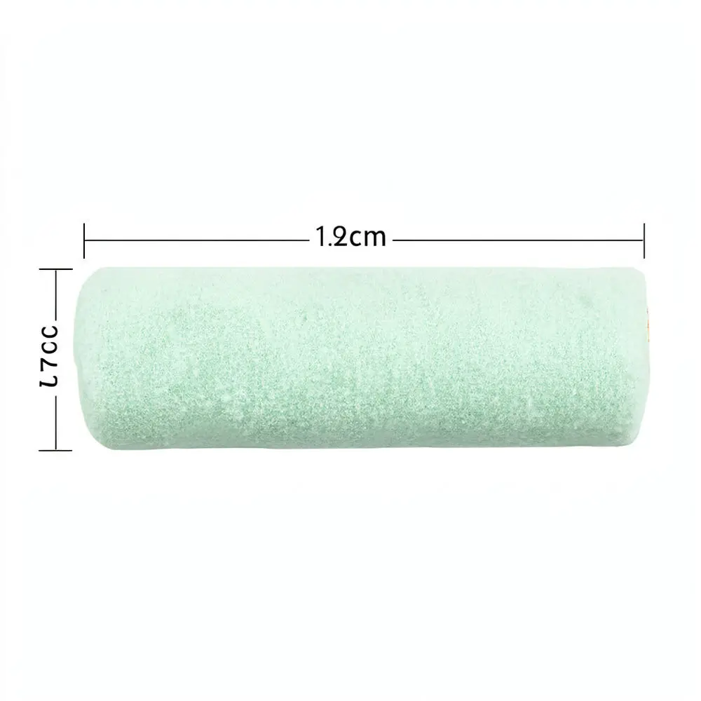 Lambskin Roller Brush For Wall Decorating 9 Inch Latex Paint Applicator Professional Construction Tool Easy Grip Handle