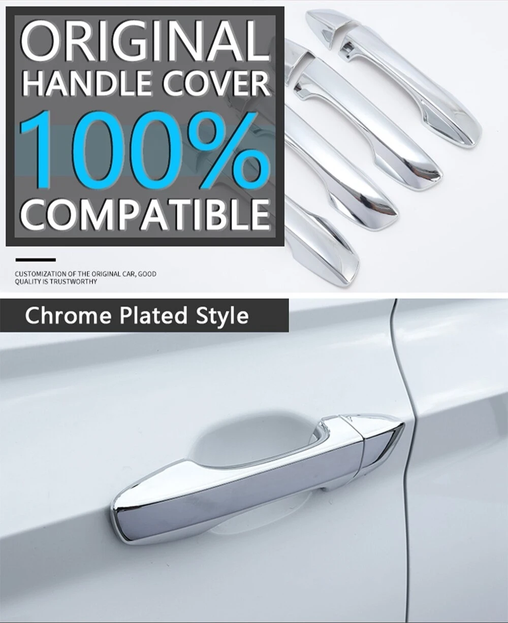 

#86D Automotive Parts & Accessories,Chrome Door Handle Cover for KIA Sportage MK3 SL 2010-2015 (silver)