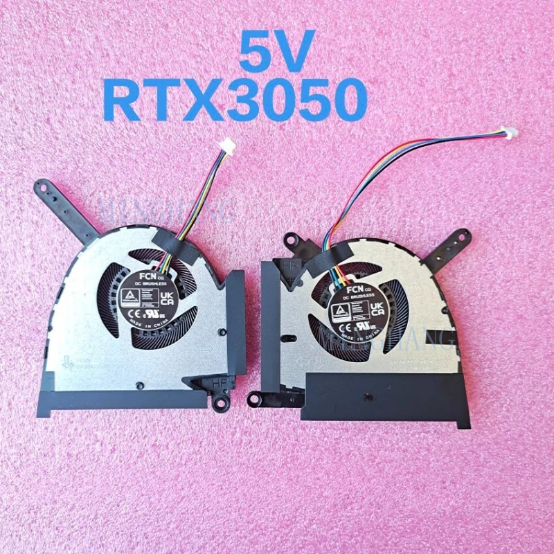 

Новый вентилятор охлаждения CPU/GPU DC5V для Asus TUF Gaming 15 FX517 FX517Z FX517ZC FX517ZR