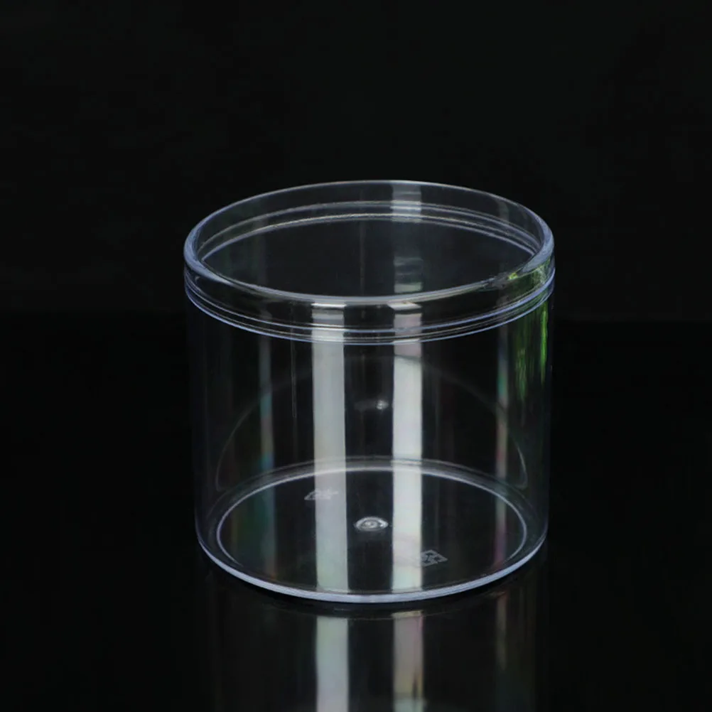 

4 pcs Transparent Cake Storage Boxes Sealed Candy Biscuit Packaging Food Grade Acrylic Container Gift Sugar Case Environmentally