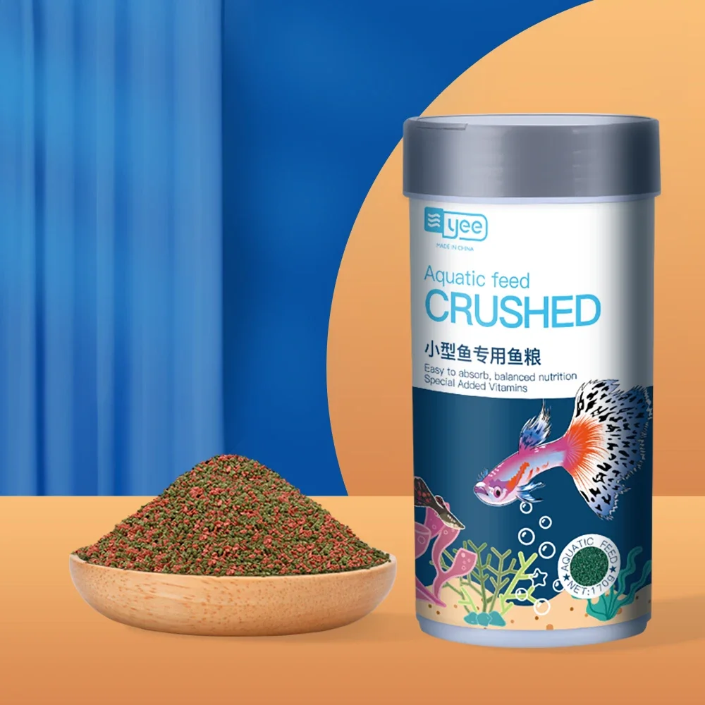 

Small Fishing Food Color-enhancing and Immune-enhancing High-protein Ornamental Fish Feed Goldfish Particle
