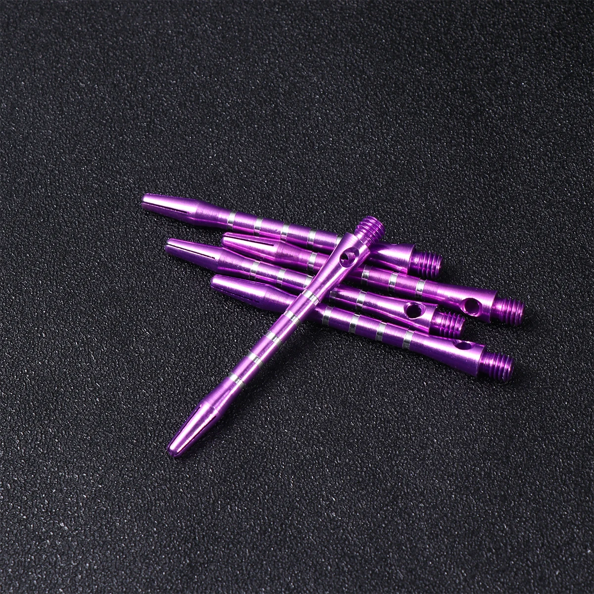 

20pcs Dart Shafts Metal Aluminium Alloy Standard 2BA Thread Replacement for Steel Tips Short Flight Professional Front Loaded