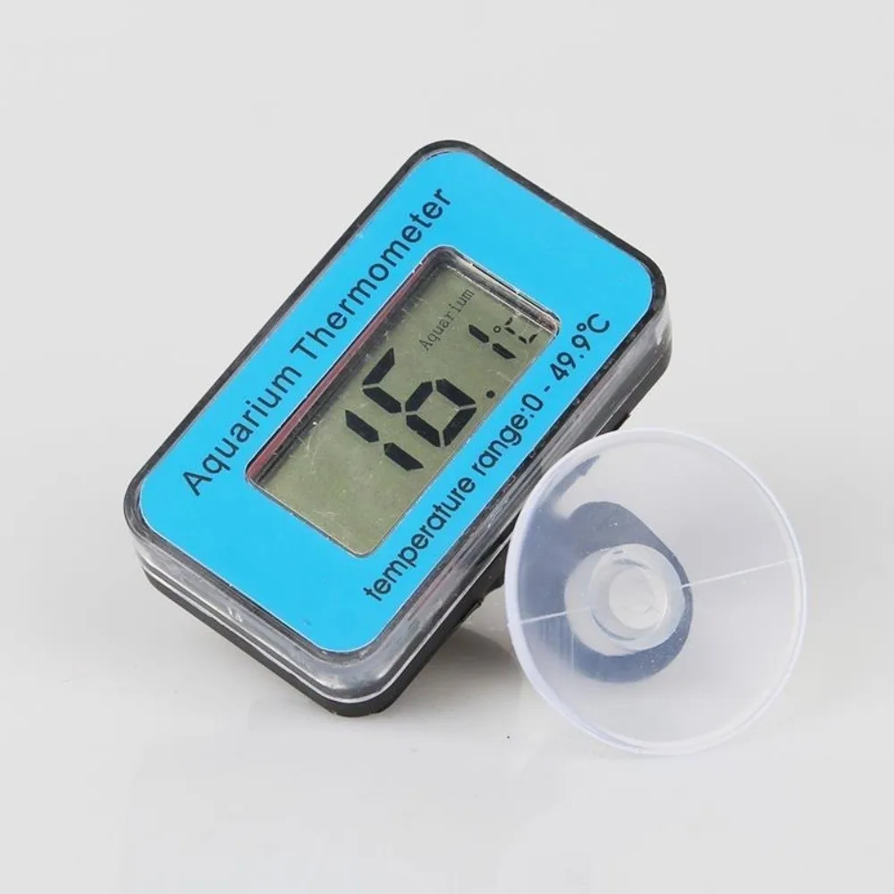 Waterproof Digital Fish Tank Thermometer Real-time Monitoring Suction Cup Mounting Water Temperature Meter Precision