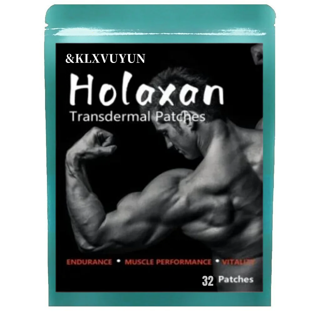 Holaxan Booster Muscle Building Transdermal Patches Testo Booster Tribulus Anabolic, wyprodukowane w USA. 32szt