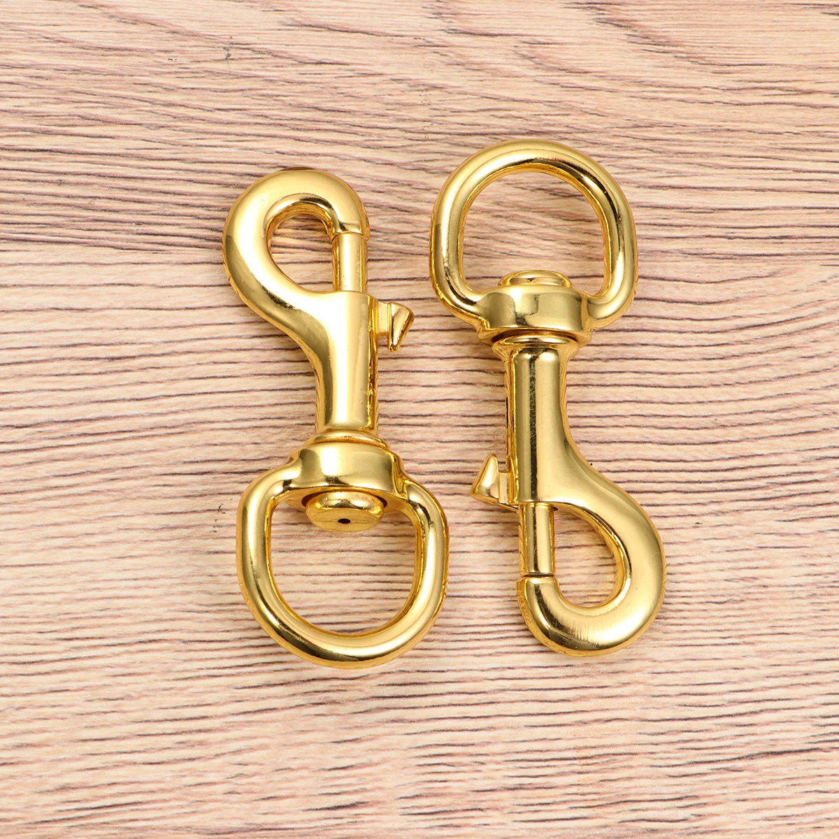 

2 Pcs Pet Leash Buckle Dog for Leashes Collar Hooks Harness Accessories Supplies with Swivel