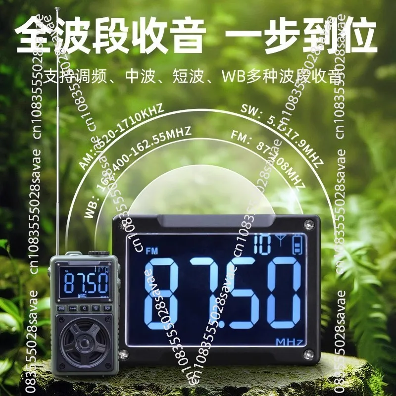 AM/FM Radio Portable Mini Pocket Multiband Walkman USB Digital Radio
