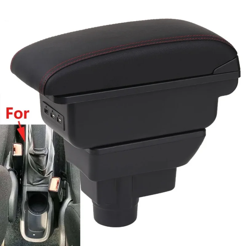 For Opel Corsa D Armrest Box Car Interior Storage Backrest Retrofit Accessories for Enhanced Driving Comfort
