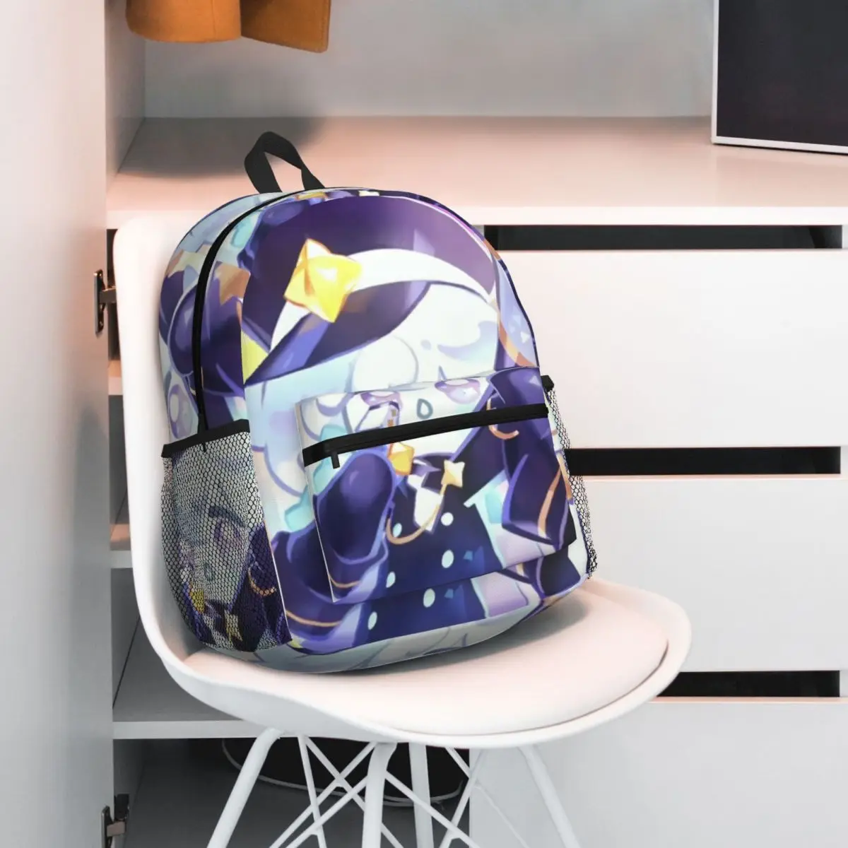 Milky Way Cookie Run Kingdom Game Backpack Student BookBag Children School Bag Laptop Shoulder Bags for Boys Girls