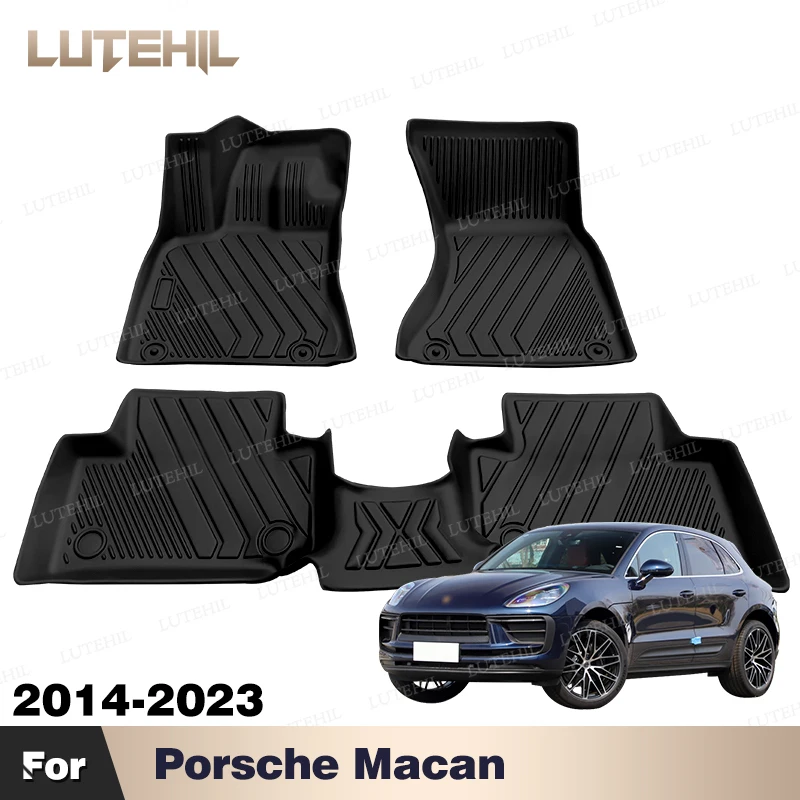 

Изготовленный на заказ автомобильный коврик из ТПЭ для Porsche Macan 2014-2023 22 21 20 19 18 17 16 15 Коврик для защиты салона Аксессуары детали