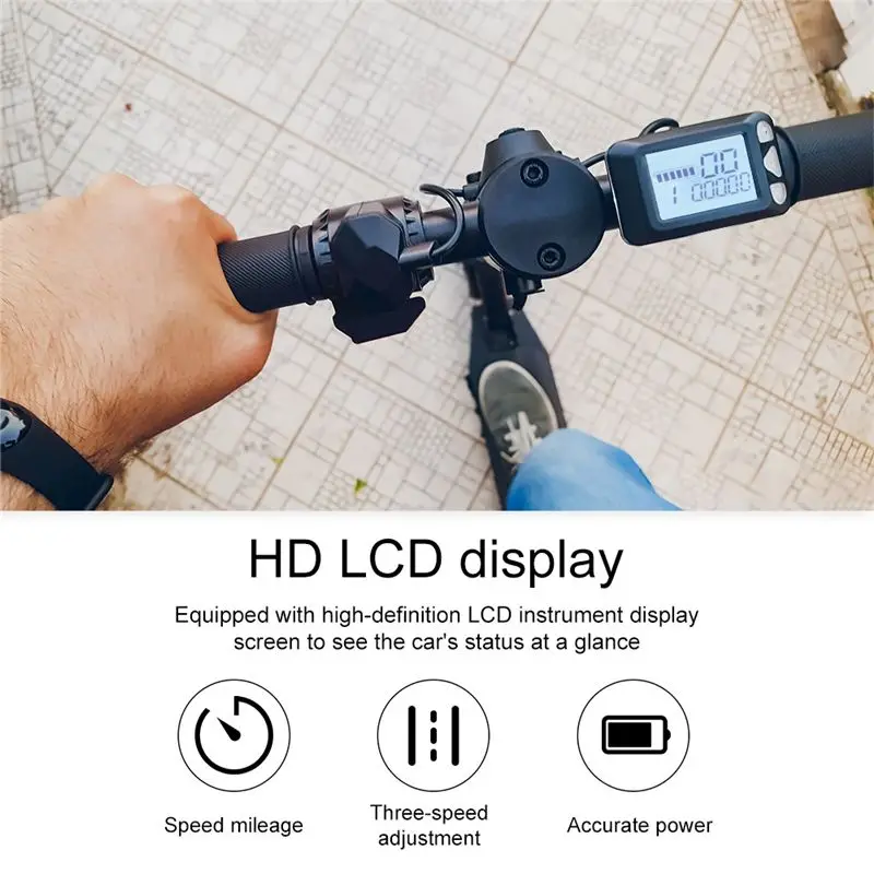 Contrôleur de scooter électrique L71A 36V + accélérateur avec écran LCD + contrôleur de frein, ensemble d'accélérateur pour scooter électrique