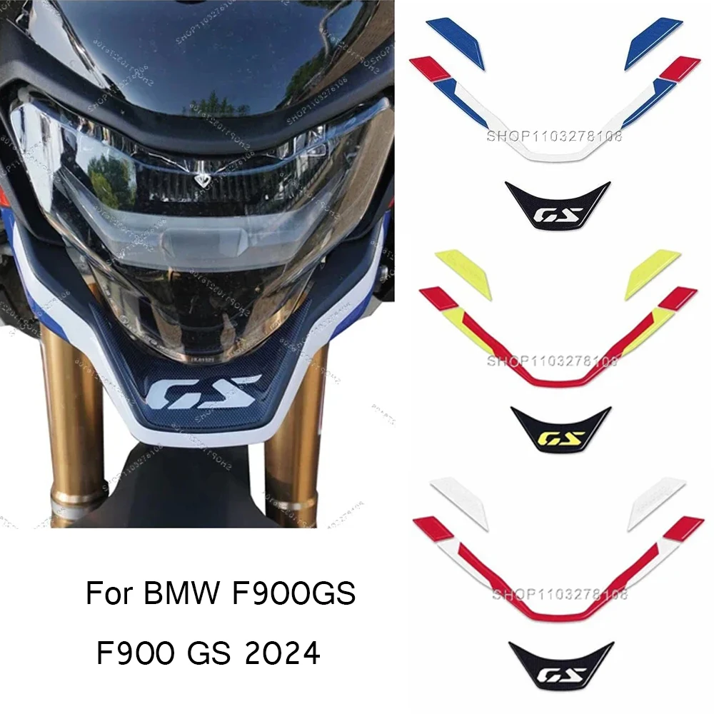 

3D Epoxy Resin Sticker Motorcycle Front Mouth Protector Stickers New F900GS Decorative Sticker For BMW F900GS F900 GS 2024