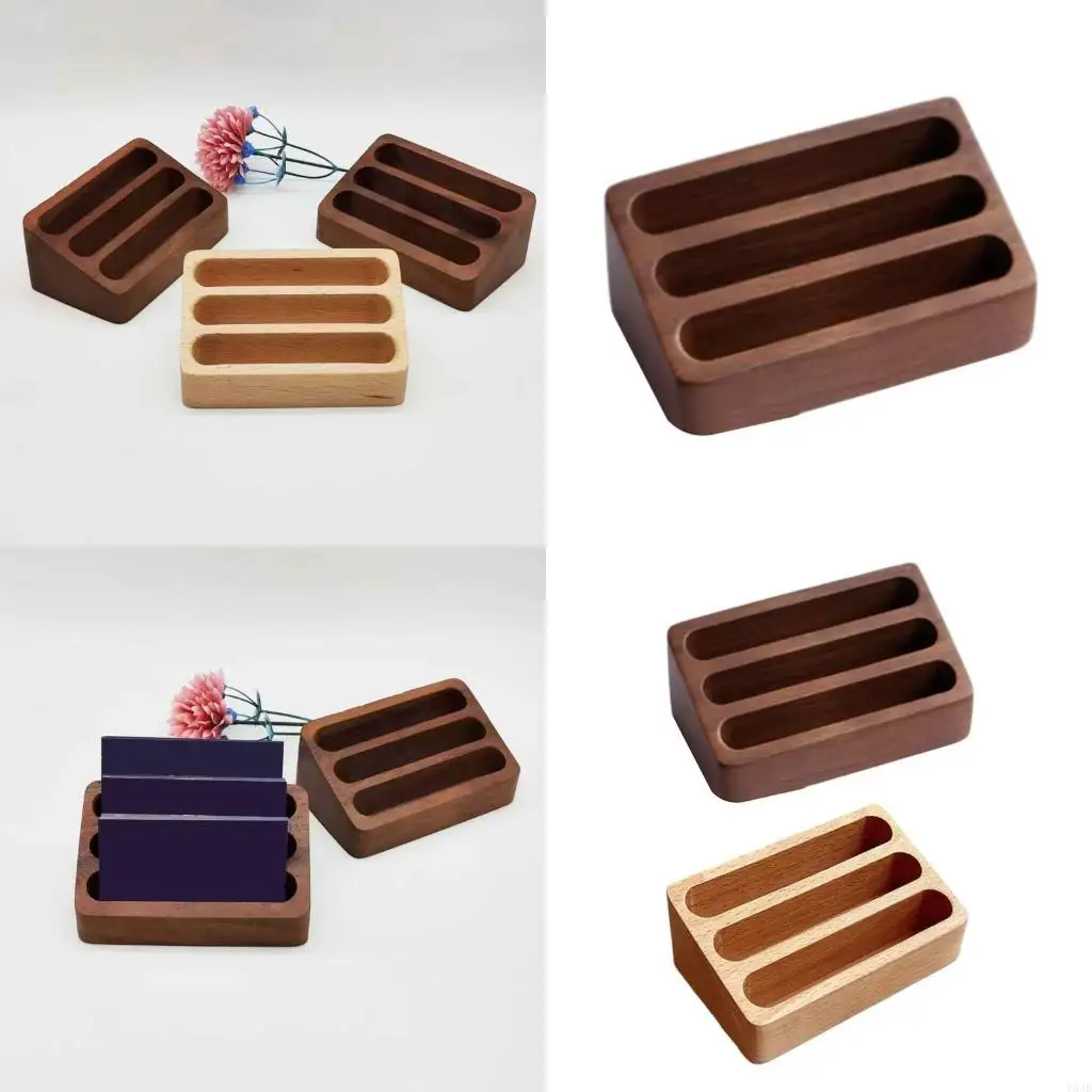 

Y5JB Business Card Display Stand Practical Business Card Holder for Office Desk