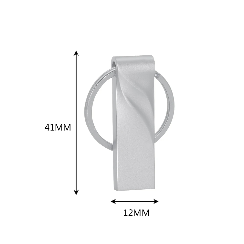 محرك فلاش USB معدني مخصص مع مفتاح ، محرك قلم عالي السرعة ، بندريف ، هدية مجانية ، 4 جيجابايت ، 8 جيجابايت ، 16 جيجابايت ، 32 جيجابايت ، 64 جيجابايت ، 10 جيجابايت