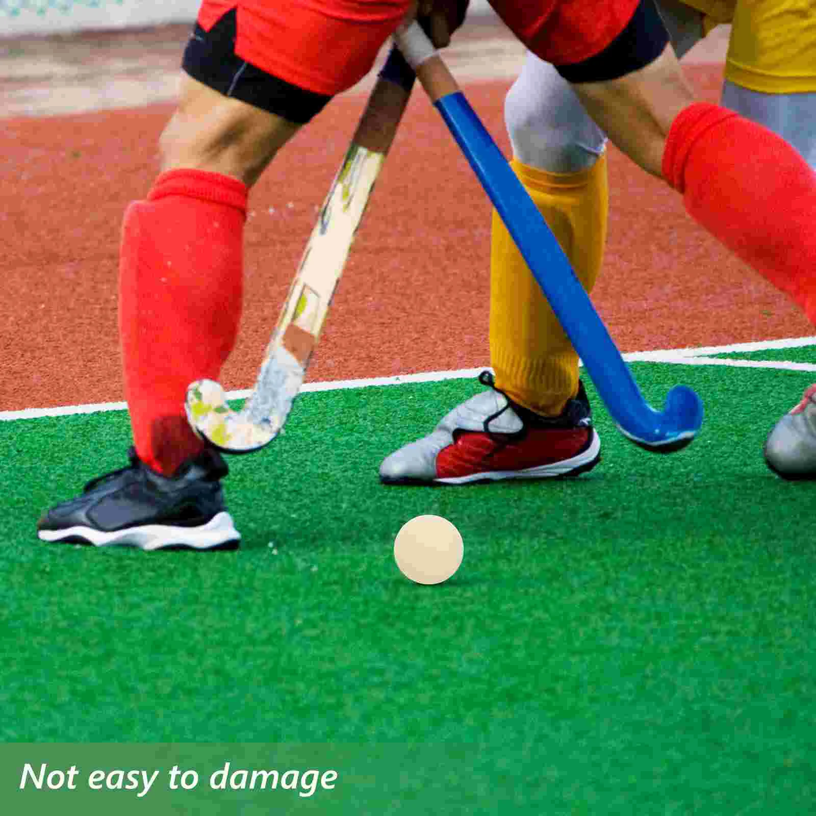 2 قطعة كرة قفازات الهوكي المتوهجة في الظلام، مدرب صغير للتعامل مع البلاستيكية #3