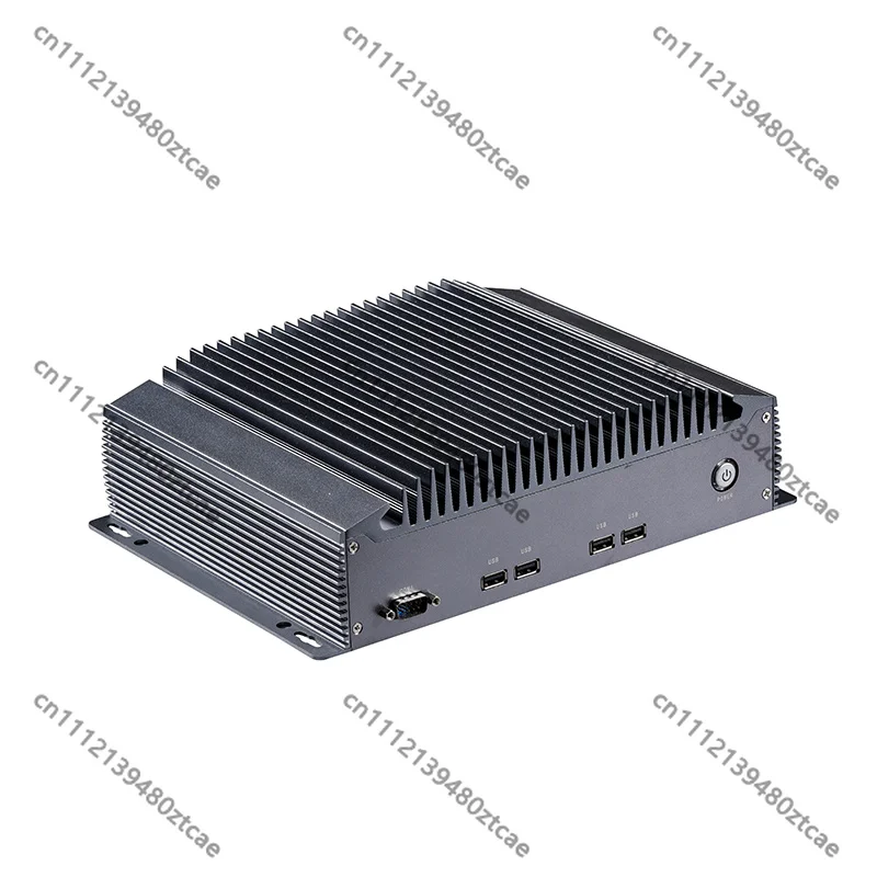 Fanless Industrial Computer, Core I5 Skylake, VGA HDMI 4K Output, DDR4, Dual LAN, M.2 Storage, Embedded Mini PC