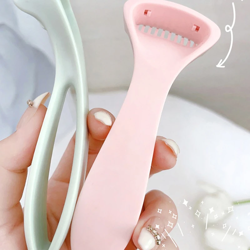 ماكينة حلاقة بشفرات أمان للنساء ، العناية بالجسم ، إزالة الشعر ، قابلة لإعادة الاستخدام ، إكسسوارات الجمال