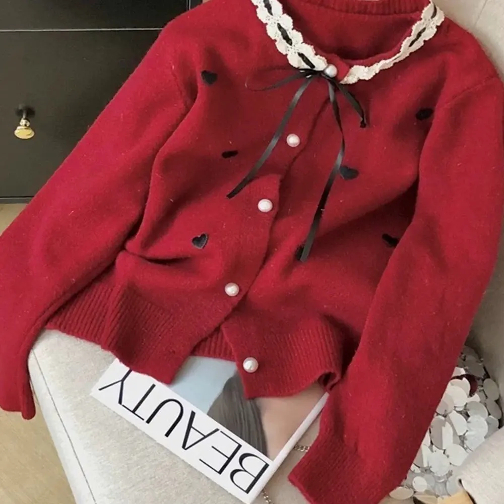 

Business Commute Style Long Sleeve Round Neck Sweater Fitted Design Straight Tube Sleeves No Decoration Required