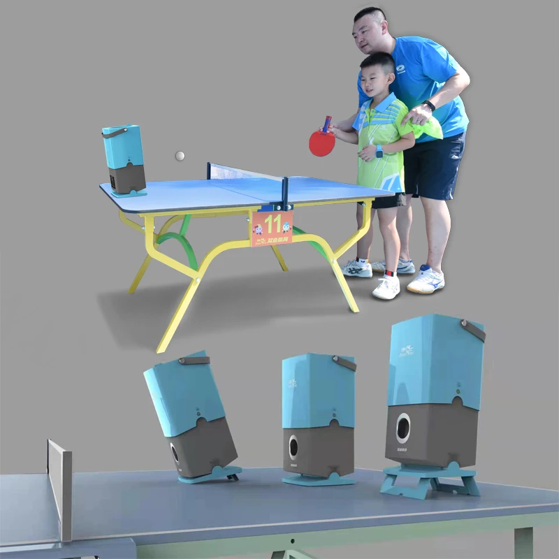 Portable Table Tennis Ball Serve Robot Automatic Ping Pong Training Machine