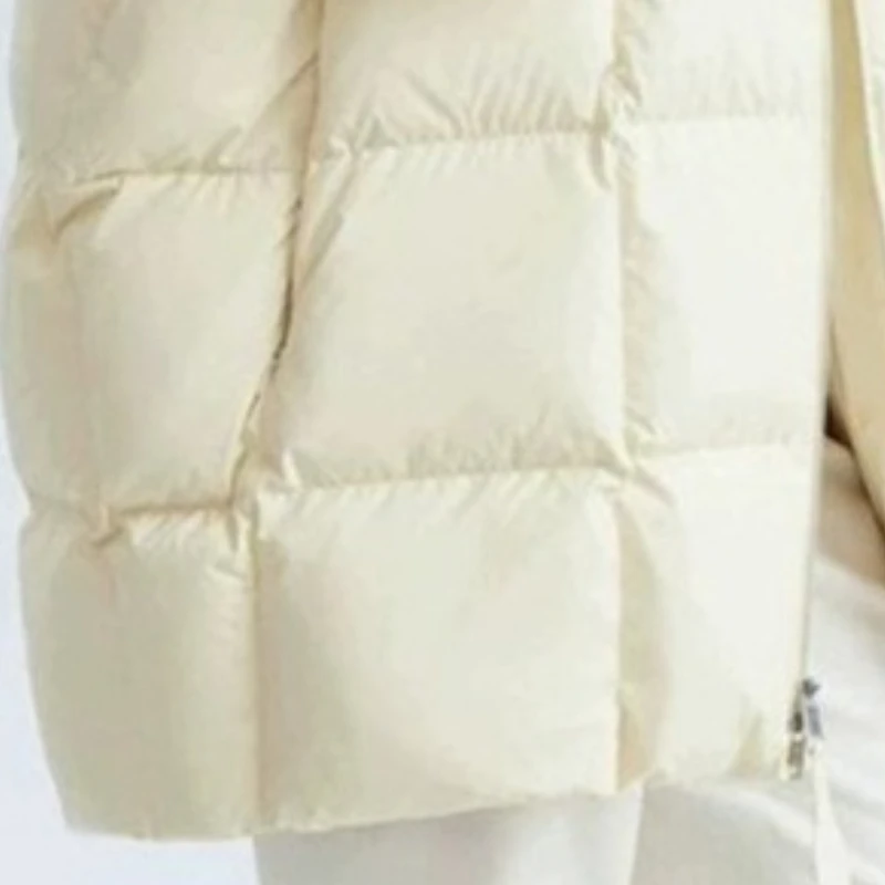 Women's Models Autumn Winter Tops Jacket Down Coat Duck Down Pure Color Thickened Warm Personalized Comfortable Soft Versatile