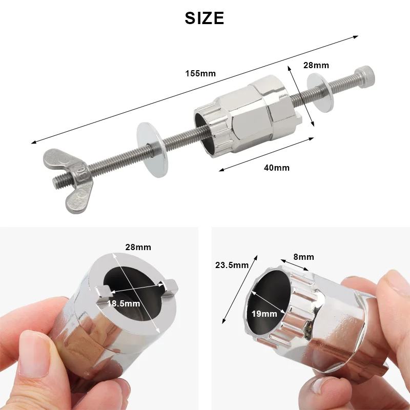 Démontage de la Cassette d\'outils, démontage de la roue libre, manchon de roue libre, outils d\'enlèvement de tambour de fleur