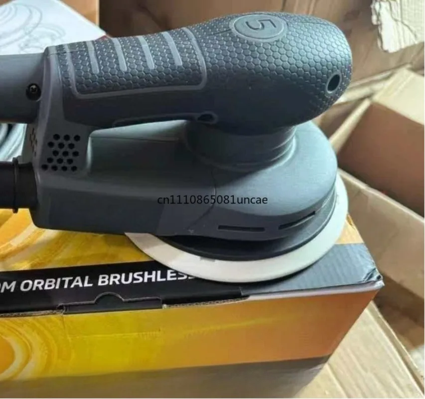 F3 Brushless Random Orbital Sander 150mm - Automotive Dust-Free Dry Sanding Machine, Electric Car Body Sanding Tool