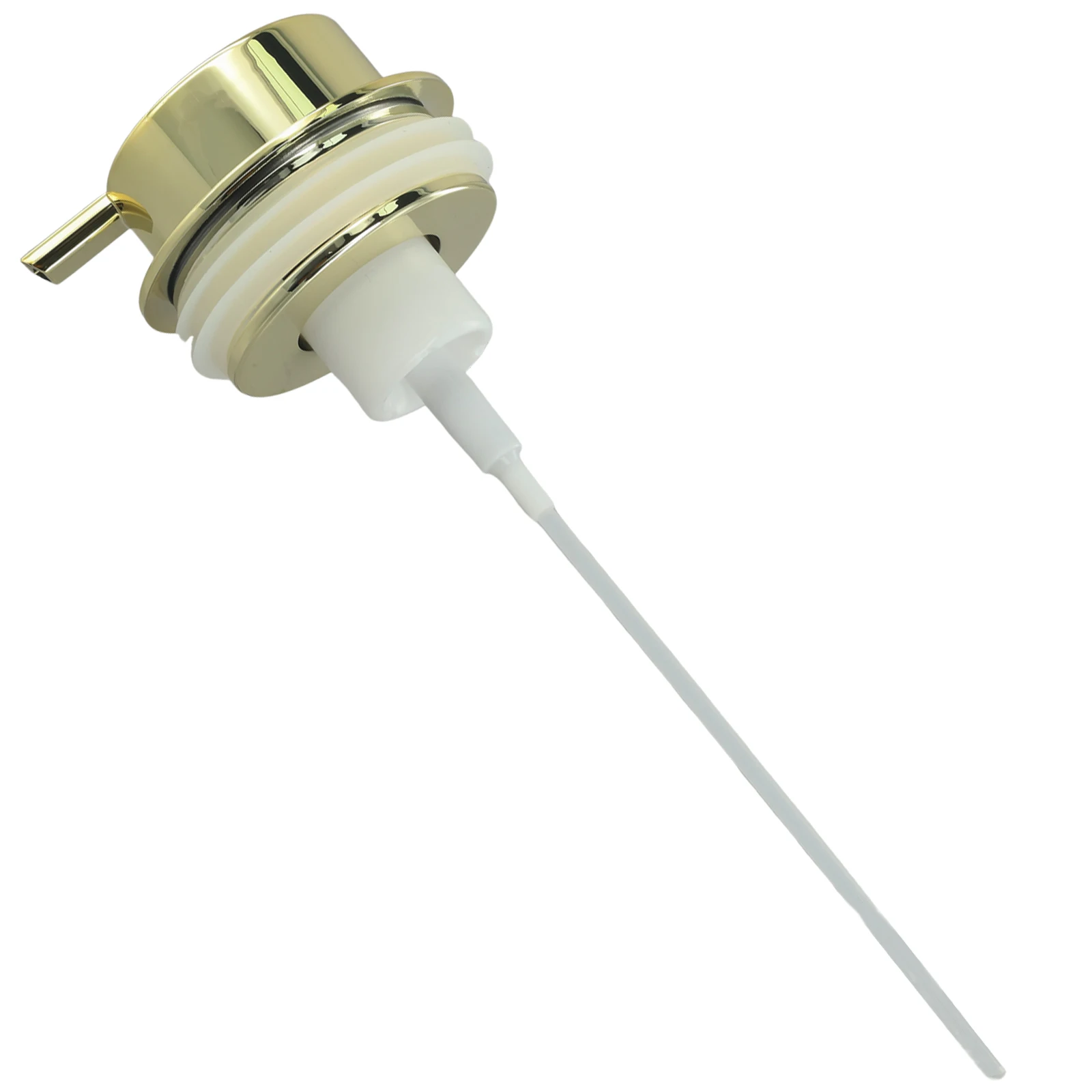 Brand New High Quality For Home Hotel Bathroom Accesories Push Pump Head 10.7x8cm 1CC Volume 1pcs Chrome Press Pump