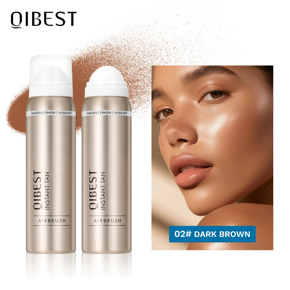 

Qibest Self Spray Tan Natural Ning Oil Mousse Gradual Face Body Quick Dry Ning Moisturiser 100Ml Beach Outdoor Sunscreen Makeup